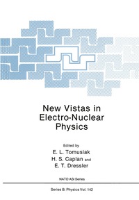 bokomslag New Vistas in Electro-Nuclear Physics