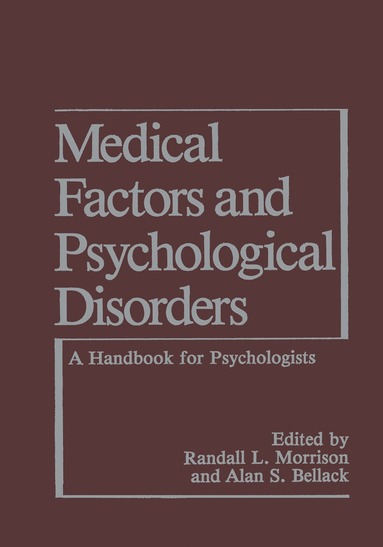 bokomslag Medical Factors and Psychological Disorders