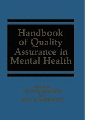 bokomslag Handbook of Quality Assurance in Mental Health