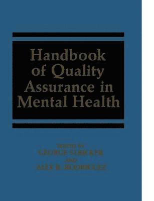 bokomslag Handbook of Quality Assurance in Mental Health