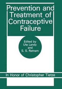 bokomslag Prevention and Treatment of Contraceptive Failure