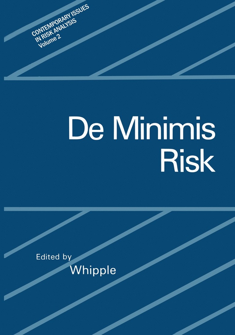 De Minimis Risk 1