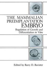 bokomslag The Mammalian Preimplantation Embryo