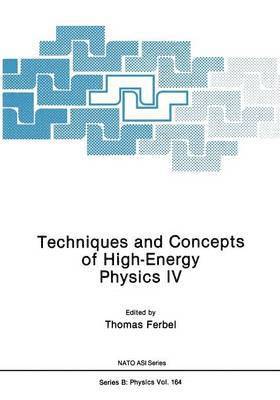 bokomslag Techniques and Concepts of High-Energy Physics IV