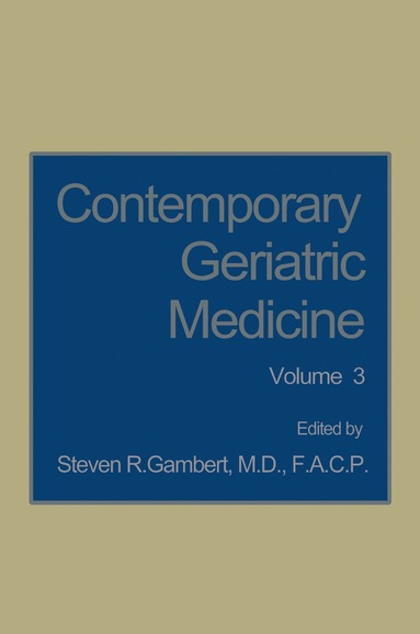 bokomslag Contemporary Geriatric Medicine