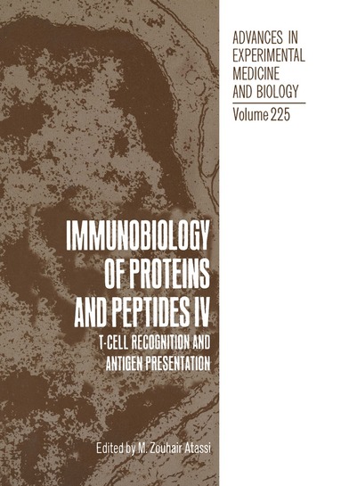 bokomslag Immunobiology of Proteins and Peptides IV