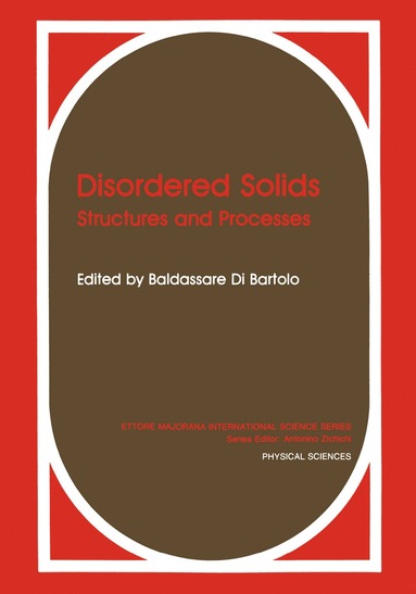 bokomslag Disordered Solids