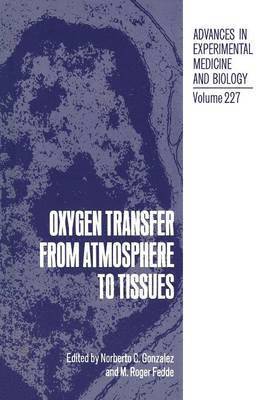 Noberto C. Gonzalez, M. Roger Fedde, Noberto C. Gonzalez, M. Roger Fedde - Oxygen Transfer from Atmosphere to Tissues, Häftad