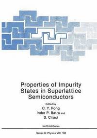 bokomslag Properties of Impurity States in Superlattice Semiconductors