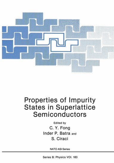 bokomslag Properties of Impurity States in Superlattice Semiconductors