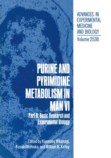 bokomslag Purine and Pyrimidine Metabolism in Man VI