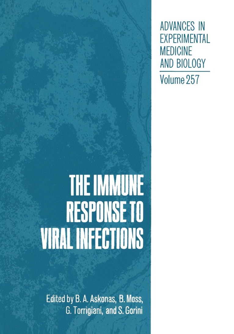 The Immune Response to Viral Infections 1