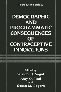 bokomslag Demographic and Programmatic Consequences of Contraceptive Innovations