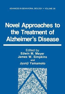 bokomslag Novel Approaches to the Treatment of Alzheimer's Disease