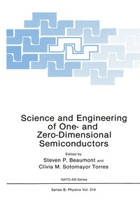 bokomslag Science and Engineering of One- and Zero-Dimensional Semiconductors