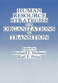 bokomslag Human Resource Strategies for Organizations in Transition