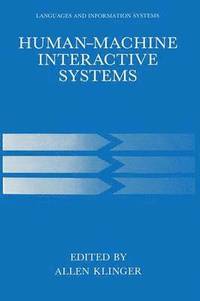 bokomslag Human-Machine Interactive Systems