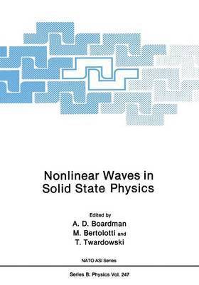 bokomslag Nonlinear Waves in Solid State Physics