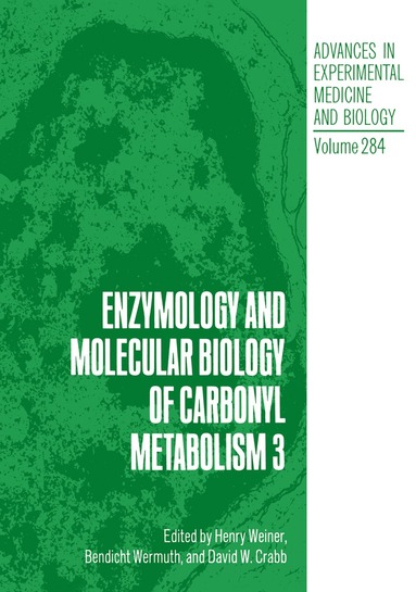 bokomslag Enzymology and Molecular Biology of Carbonyl Metabolism 3