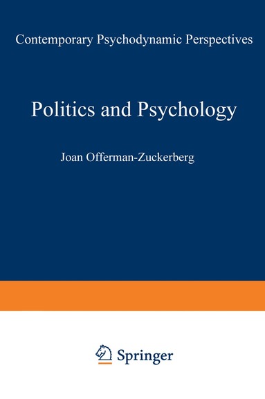 bokomslag Politics and Psychology