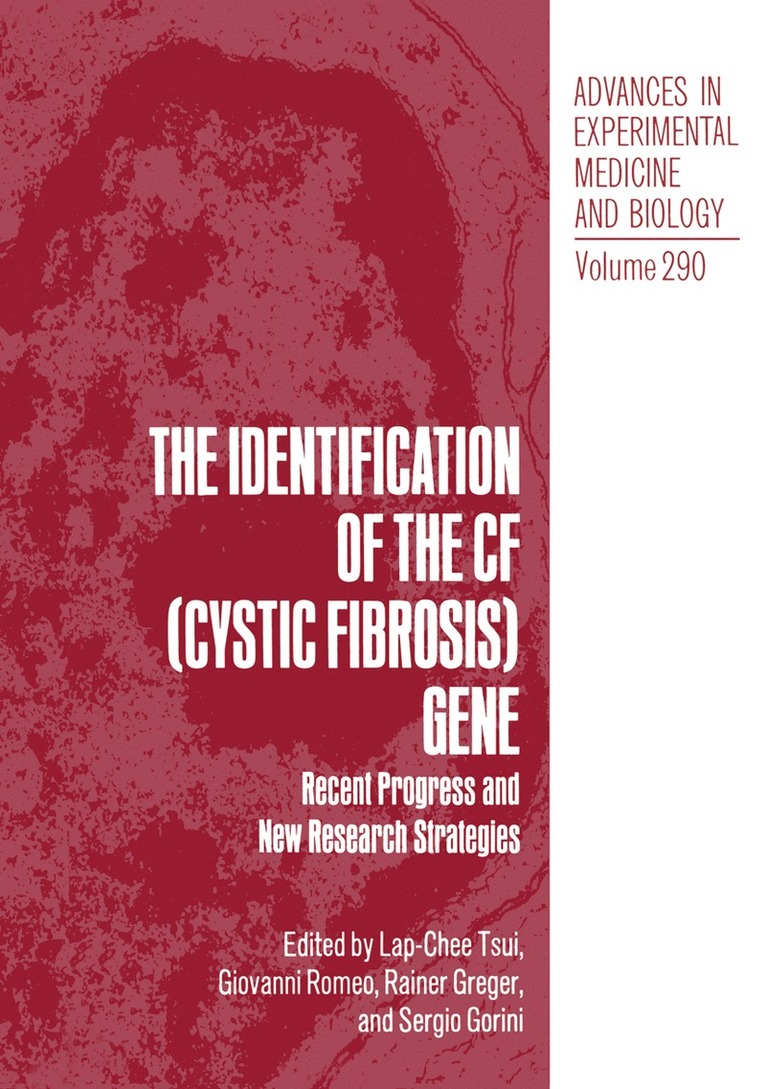 Lap-Chee Tsui, Giovanni Romeo, Rainer Greger, Sergio Gorini - Identification of the CF (Cystic Fibrosis) Gene, Häftad