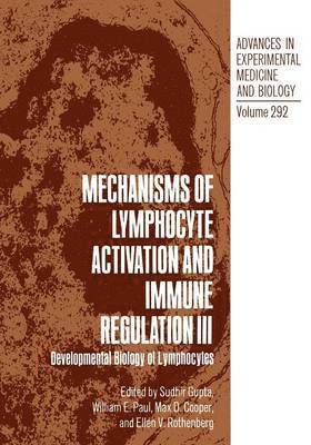 Mechanisms of Lymphocyte Activation and Immune Regulation III 1