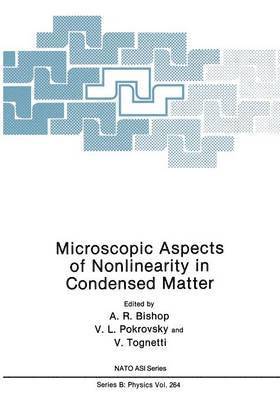 Alan R. Bishop, V.L. Pokrovsky, V. Tognetti, V. L. Pokrovsky, Alan R. Bishop - Microscopic Aspects of Nonlinearity in Condensed Matter, Häftad