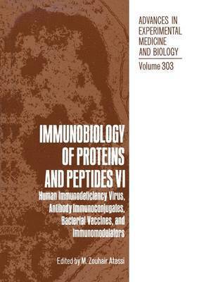 Immunobiology of Proteins and Peptides VI 1