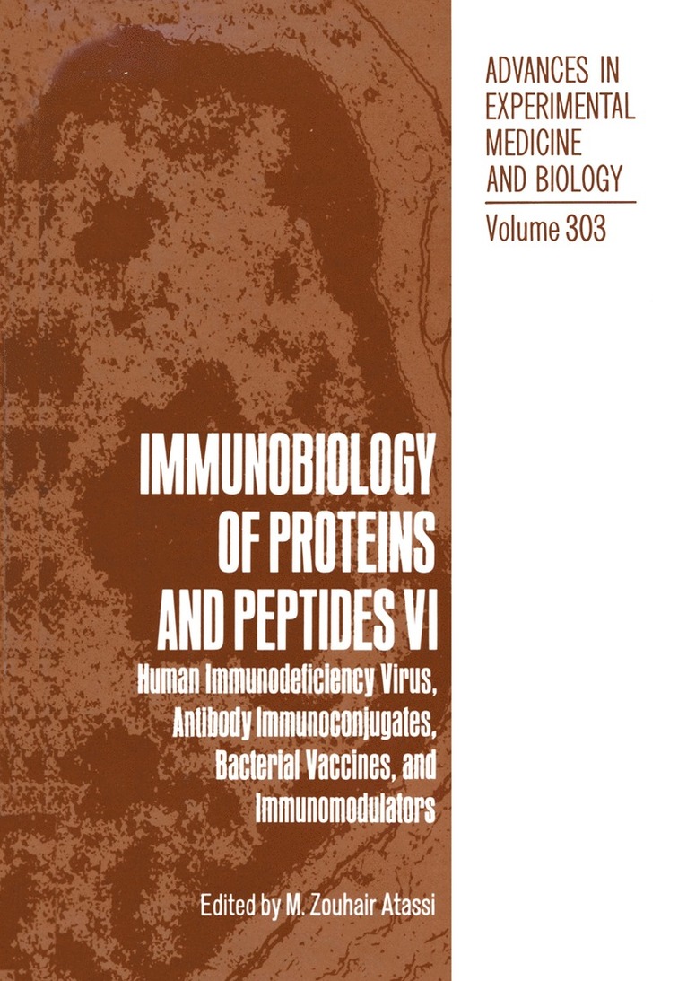 Immunobiology of Proteins and Peptides VI 1