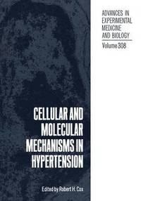 bokomslag Cellular and Molecular Mechanisms in Hypertension