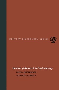 bokomslag Methods of Research in Psychotherapy