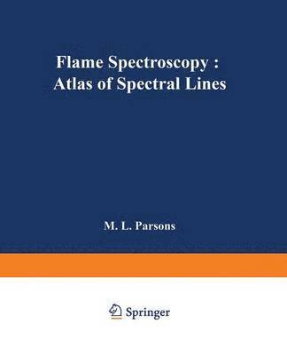 bokomslag Flame Spectroscopy: Atlas of Spectral Lines