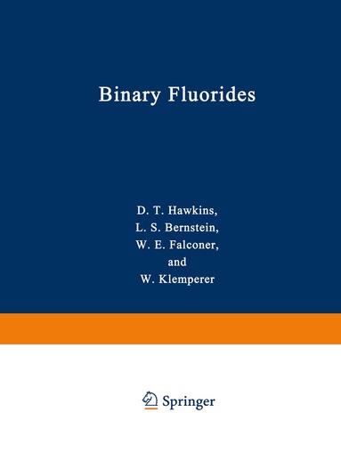 Donald T. Hawkins - Binary Fluorides, Häftad