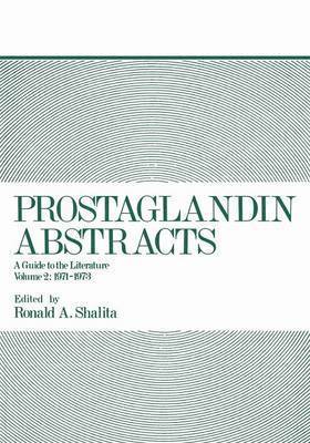 Prostaglandin Abstracts 1
