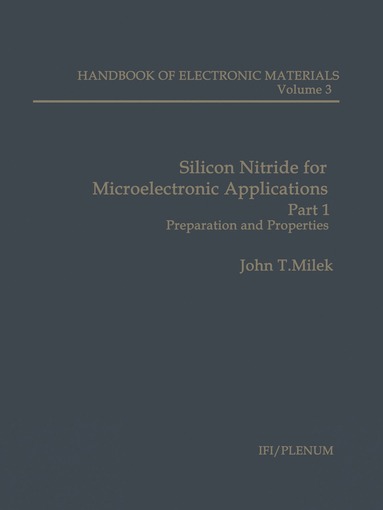 bokomslag Silicon Nitride for Microelectronic Applications