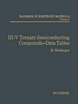 III-V Ternary Semiconducting Compounds-Data Tables 1