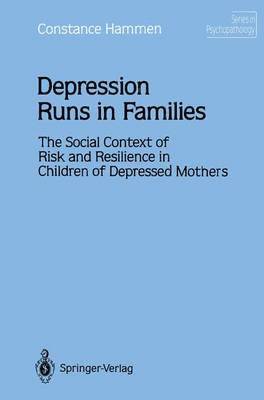 Constance Hammen - Depression Runs in Families, Häftad