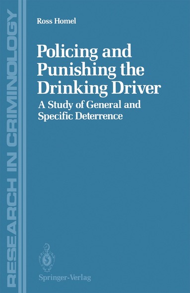 bokomslag Policing and Punishing the Drinking Driver