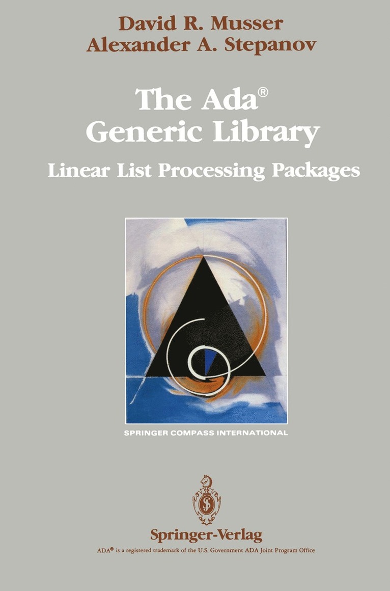 David R. Musser, Alexander A. Stepanov - Ada® Generic Library, Häftad