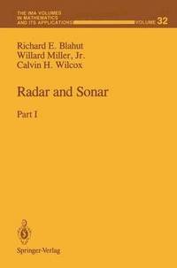 bokomslag Radar and Sonar