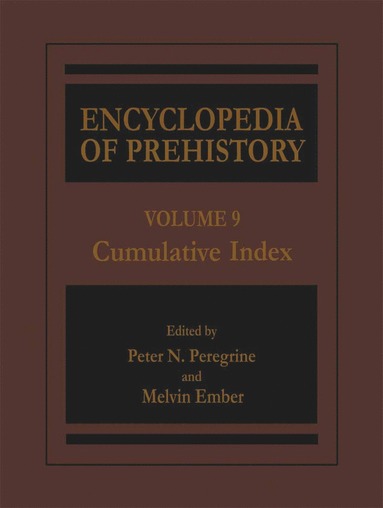 bokomslag Encyclopedia of Prehistory