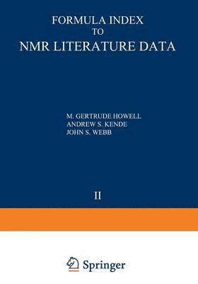 Formula Index to NMR Literature Data 1