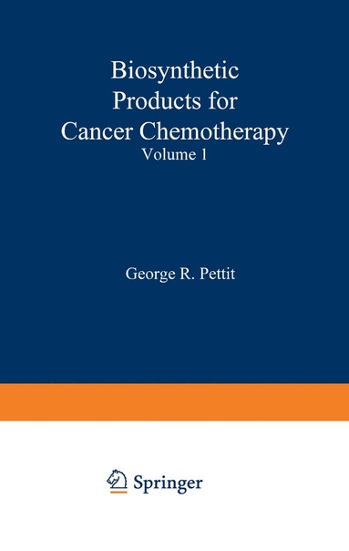 bokomslag Biosynthetic Products for Cancer Chemotherapy