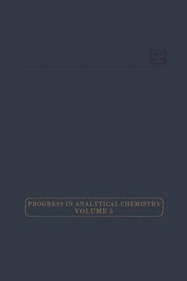 bokomslag Chemical Analysis of the Environment and Other Modern Techniques