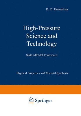 High-Pressure Science and Technology 1