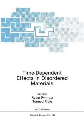 Time-Dependent Effects in Disordered Materials 1