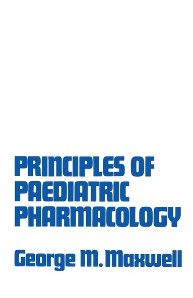 bokomslag Principles of Paediatric Pharmacology