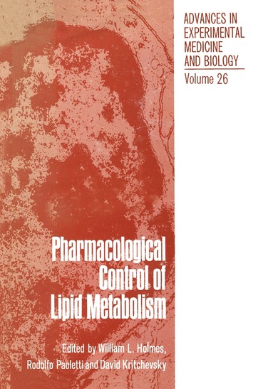 bokomslag Pharmacological Control of Lipid Metabolism