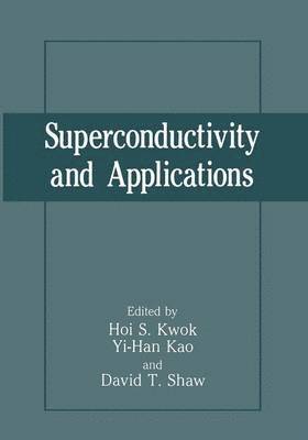 Superconductivity and Applications 1