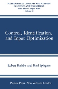 bokomslag Control, Identification, and Input Optimization